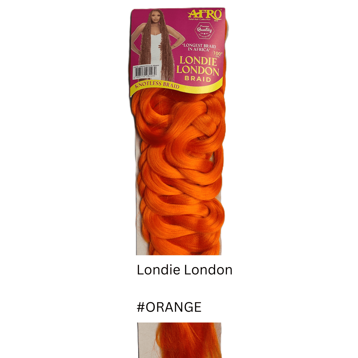 Afrotex Londie London - Colour - Orange