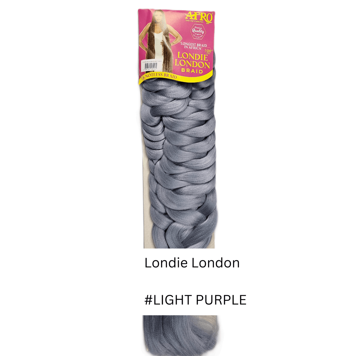 Afrotex Londie London - Colour - Light Purple