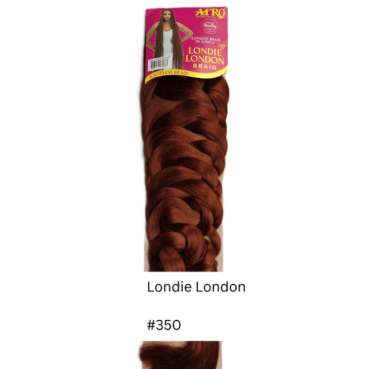 Afrotex Londie London Braid - Colour #350 - Bright Copper/Auburn